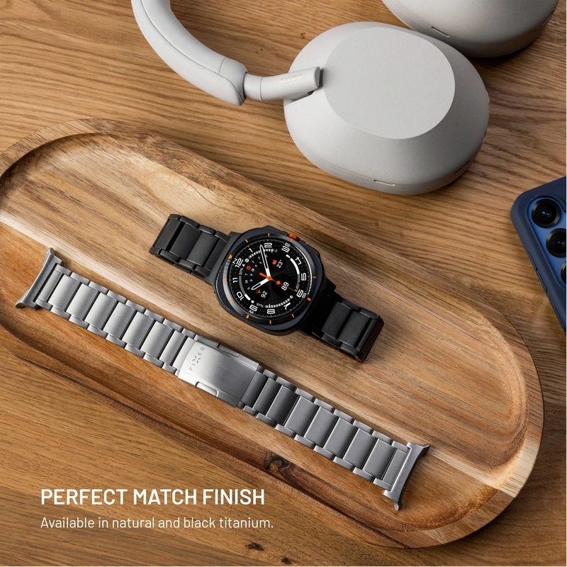 FIXED Titaaniranneke Garmin QuickFit 26mm Luonnon titaani - 8018391