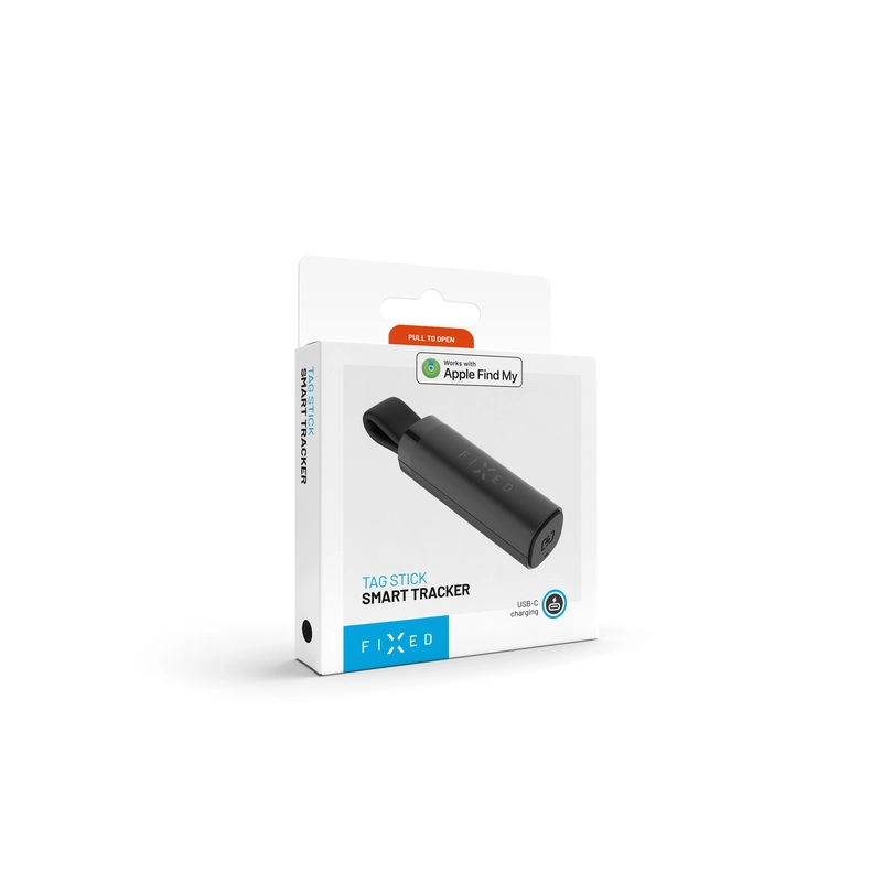 FIXED Tag Stick Paikannin Apple Find My toiminnolla Musta - 8018392
