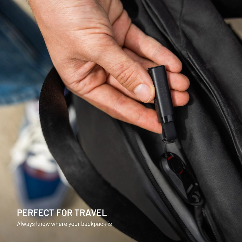 FIXED Tag Stick Paikannin Apple Find My toiminnolla Musta - 8018392