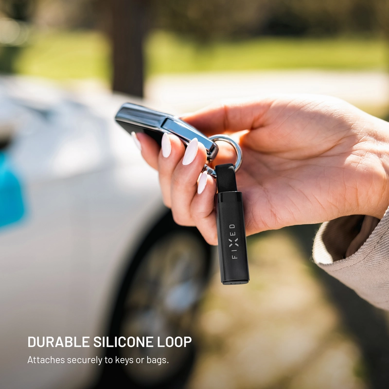 FIXED Tag Stick Paikannin Apple Find My toiminnolla Musta - 8018392