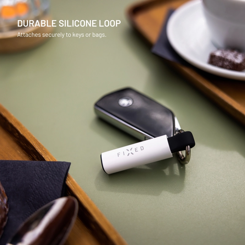 FIXED Tag Stick Paikannin Apple Find My toiminnolla Valkoinen - 8018393