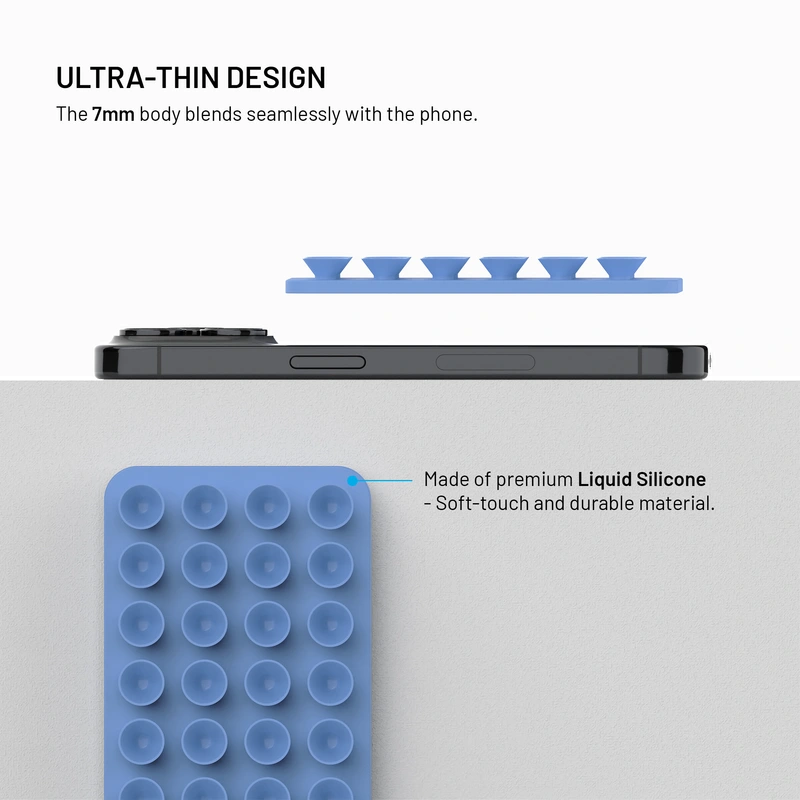FIXED MAGMATE MagSafe pidike imukupeilla Sininen - 8018404