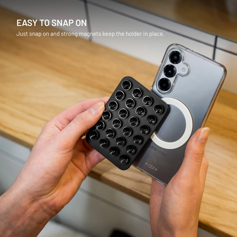 FIXED MAGMATE MagSafe pidike imukupeilla Vihreä - 8018405