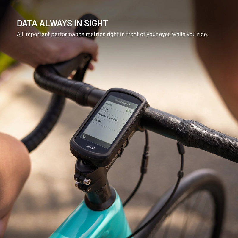 FIXED Ohjaustankokiinnike Garmin älykelloille 26mm Musta - 8018428