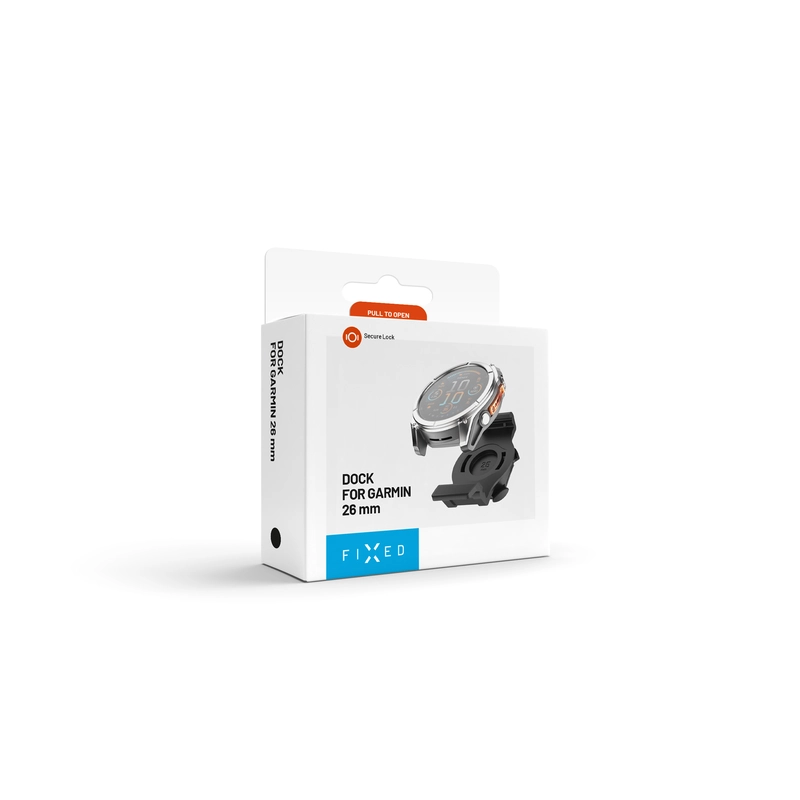 FIXED Ohjaustankokiinnike Garmin älykelloille 26mm Musta - 8018428