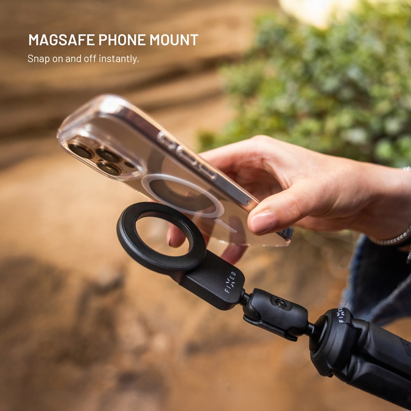FIXED Creator Magnetic magneettinen puhelimen pidike MagSafe-tuella Musta - 8018543