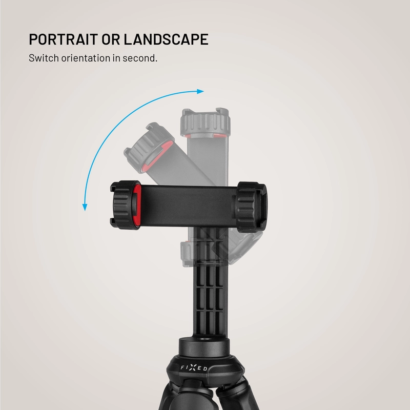 FIXED Creator Joustava kolmijalka älypuhelimille Musta - 8018545