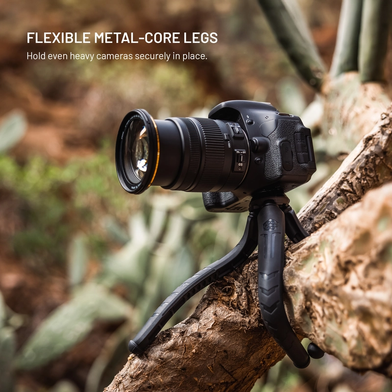 FIXED Creator Joustava kolmijalka MagSafe älypuhelimille Musta - 8018546