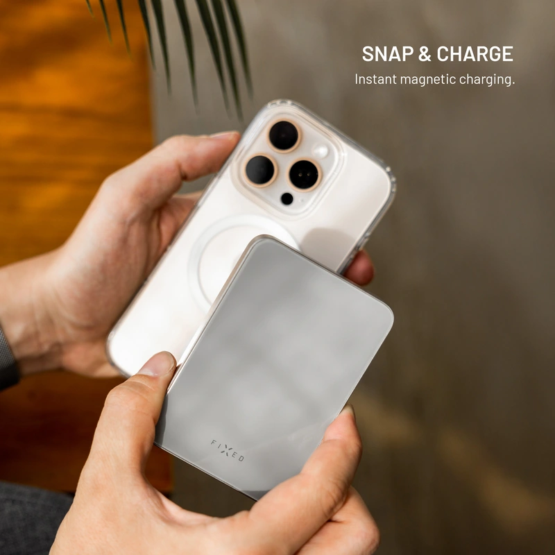 FIXED MagZen 10 Crystal Qi2 Standard 10.000 mAh Musta - 8018606