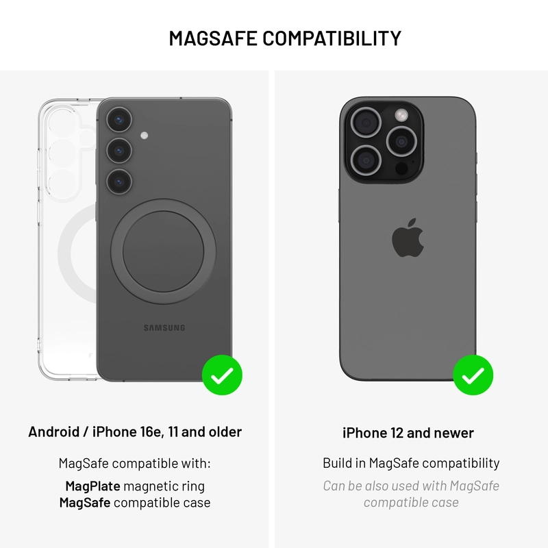 FIXED MagZen 10 Crystal Qi2 Standard 10.000 mAh Titaani - 8018607