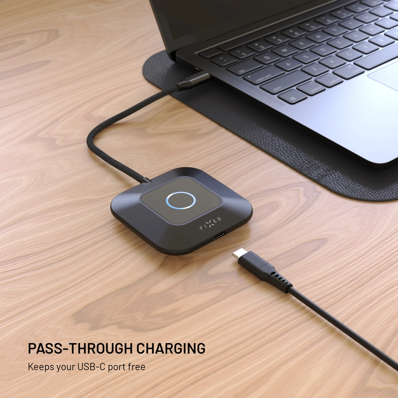 FIXED AirLink Langaton USB-C/HDMI Lähetin Musta - 8018637