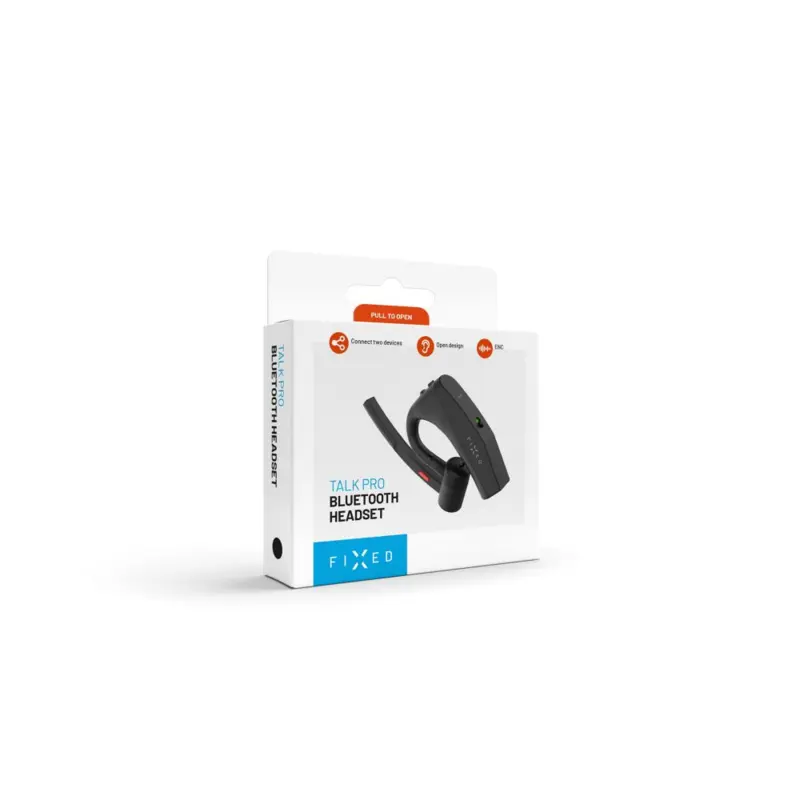 FIXED Talk Pro Langaton Open-Ear Mono Headset ENC:llä Musta - 8018658