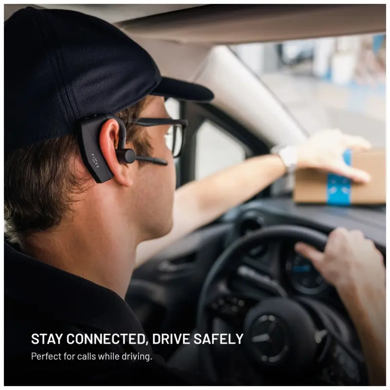 FIXED Talk Pro Langaton Open-Ear Mono Headset ENC:llä Musta - 8018658