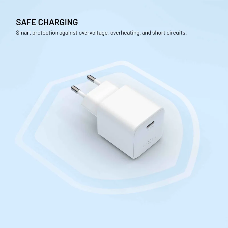 FIXED Supernopea Mini Kotilaturi USB-C PD 65W Valkoinen - 8018896