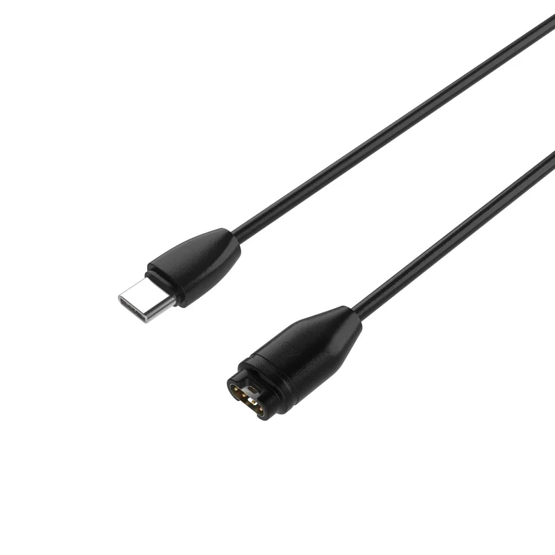FIXED USB-C-latauskaapeli Garmin älykellolle 2M Musta - 8019086
