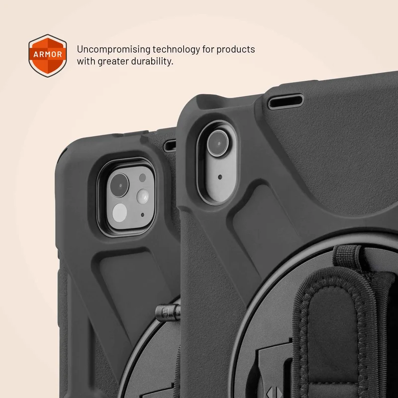 FIXED Rugged Tablet Cover suojakotelo Samsung Galaxy Tab A11 Musta - 8019095