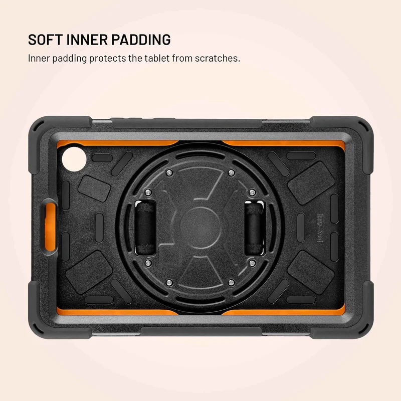 FIXED Rugged Tablet Cover suojakotelo Samsung Galaxy Tab A11 Musta - 8019095