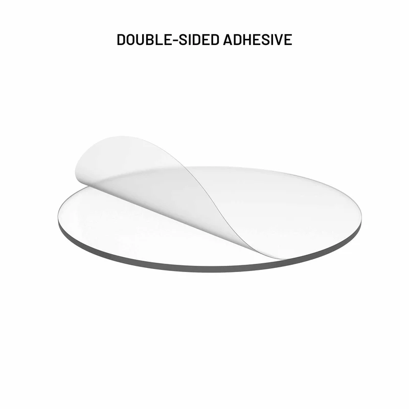 FIXED Disc Kojelautatelineen kiinnitysalusta Läpinäkyvä - 8019209