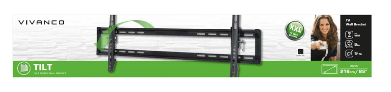 Vivanco Kallistuva Seinäteline VESA 800/85