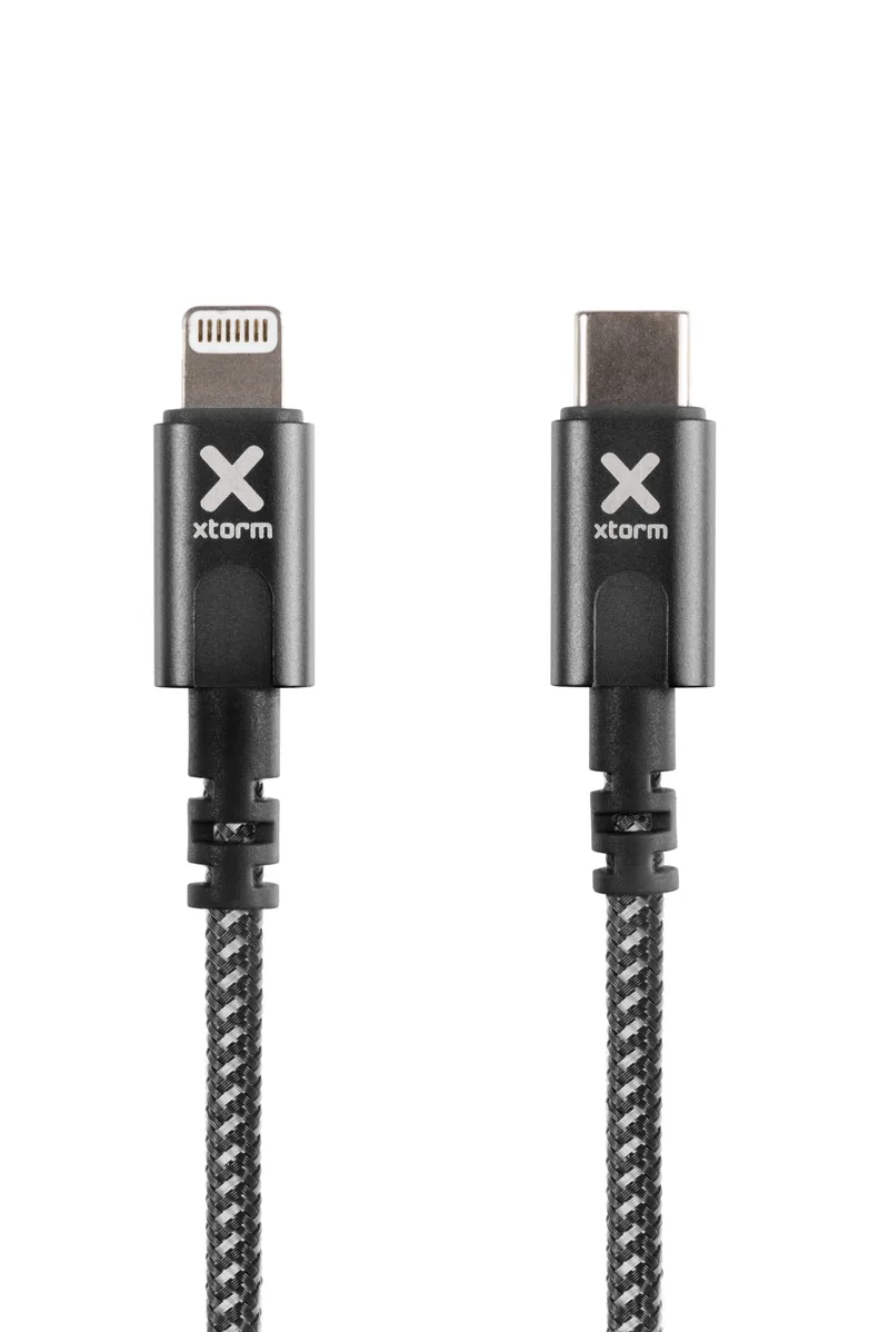 Xtorm Premium USB-C / Lightning Kaap. 1m Musta - 8227483