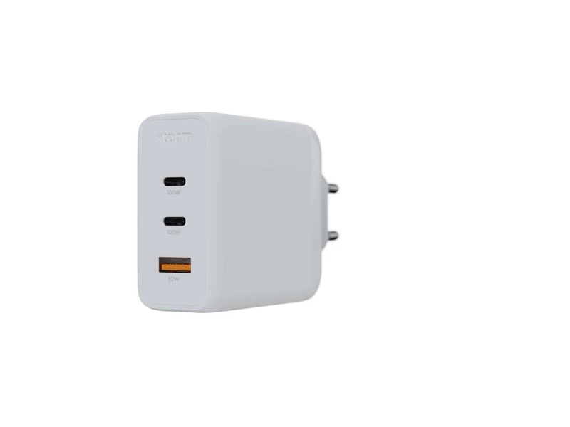 Xtorm 100W GaN2 Ultra Kotilaturi 2xUSB-C/USB-A Valkoinen - 8227736