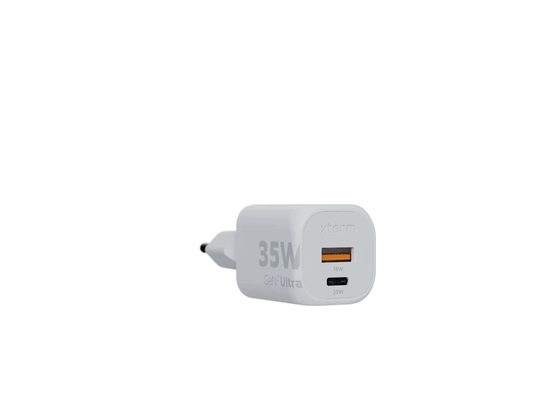Xtorm 35W GaN2 Ultra Kotilaturi USB-C PD/USB-A Valkoinen - 8227738