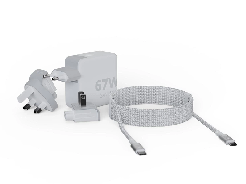 Xtorm 67W GaN-Ultra Matkalaturi/USB-C PD kaapeli White - 8227740