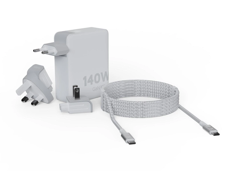 Xtorm 140W GaN-Ultra Matkalaturi/USB-C PD kaapeli White - 8227741