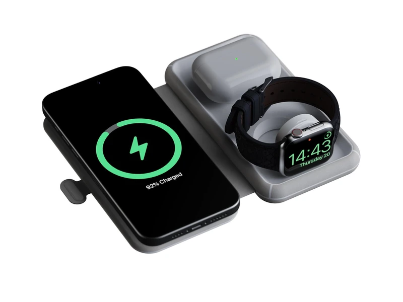 Xtorm Taitettava langaton matkalaturi 3in1 15W valkoinen - 8227766