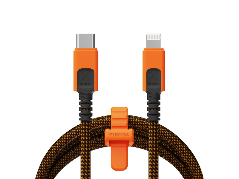 Xtorm Xtreme USB-C/Lightning kaapeli MFI 1.5m Musta - 8227896