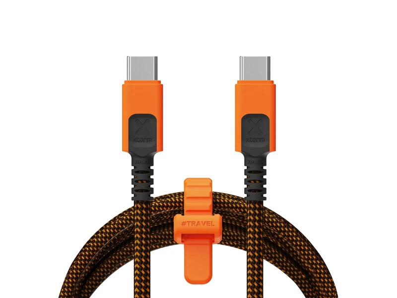Xtorm Xtreme USB-C/C PD kaapeli 100W 1.5m Musta - 8227900