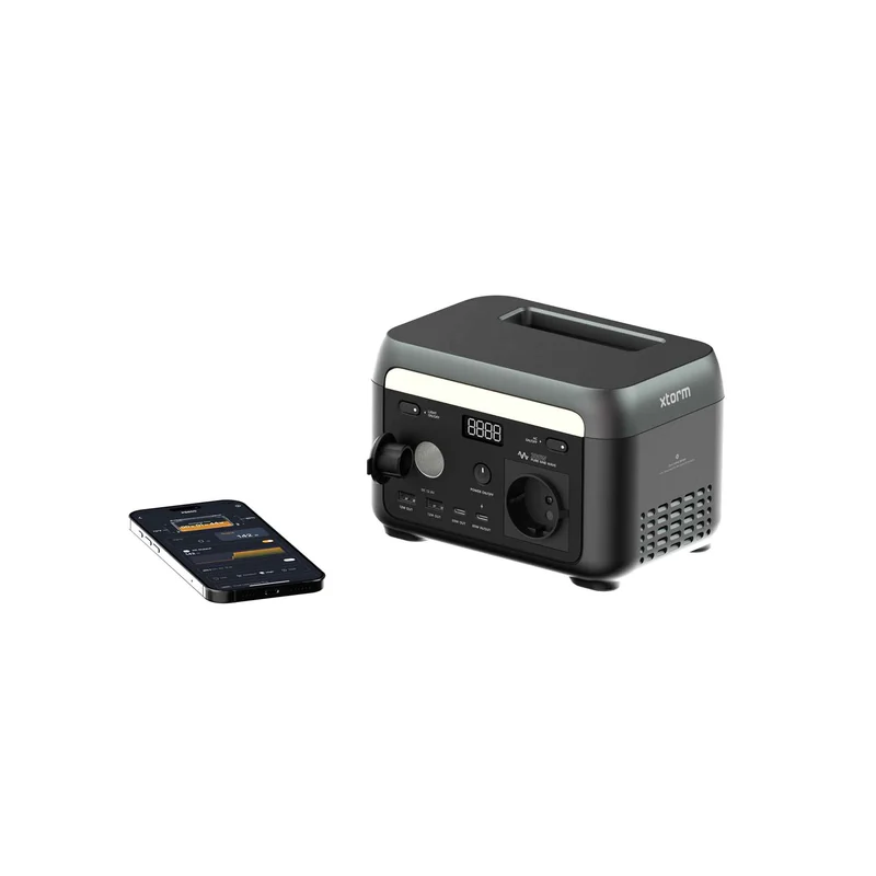 Xtorm Smart Power Station 200 W 102,4 Wh musta - 8227916