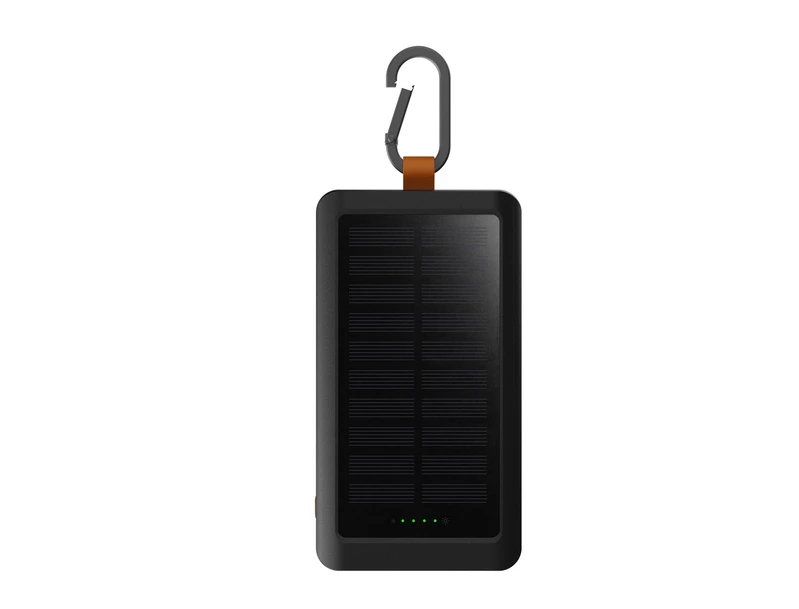 Xtorm Aurinkokenno varavirtalähde 10.000mAh/15W Taskulamppu Musta - 8227928