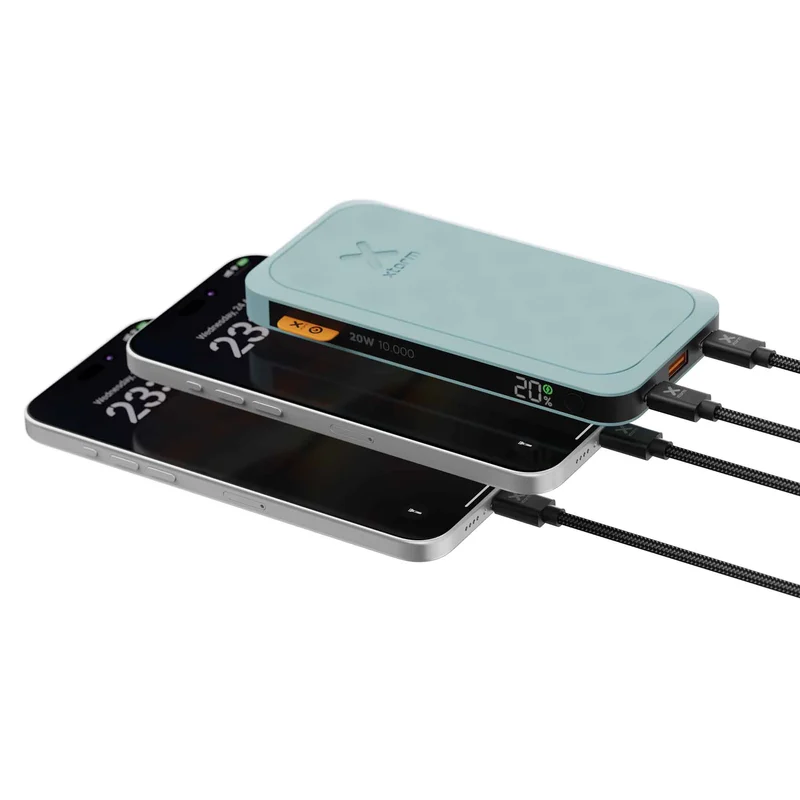 Xtorm Power Bank USB-C PD 20W 10.000mAh/2xUSB-C Sininen - 8227963