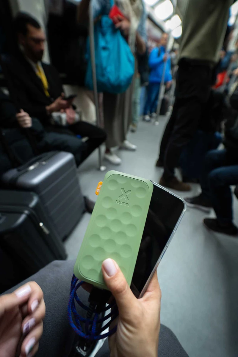 Xtorm Power Bank USB-C PD 20W 10.000mAh/2xUSB-C Vihreä - 8227964