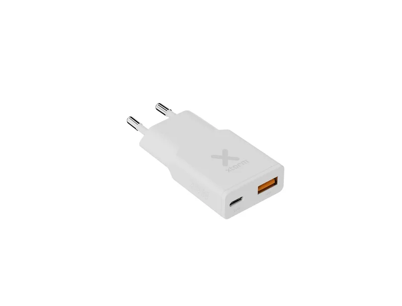 Xtorm 25W Go2 Slim Kotilaturi USB-C PD/USB-A Valkoinen - 8227965