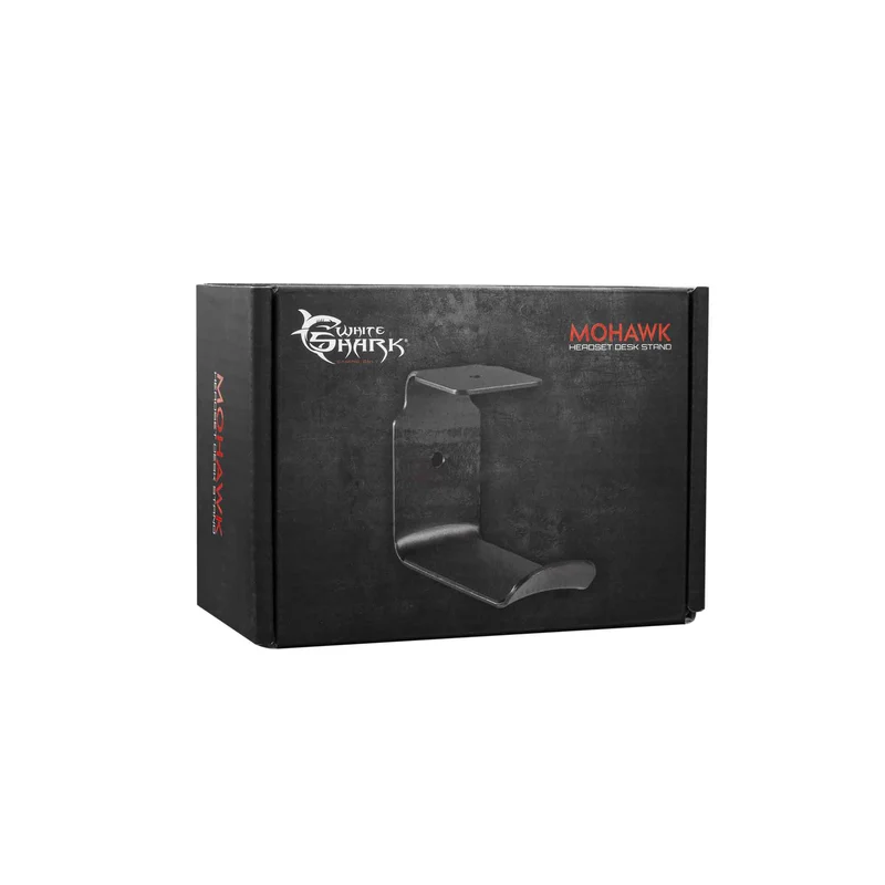 White Shark MOHAWK Kuulokkee, Pöytäkiinnike Musta - 2053982