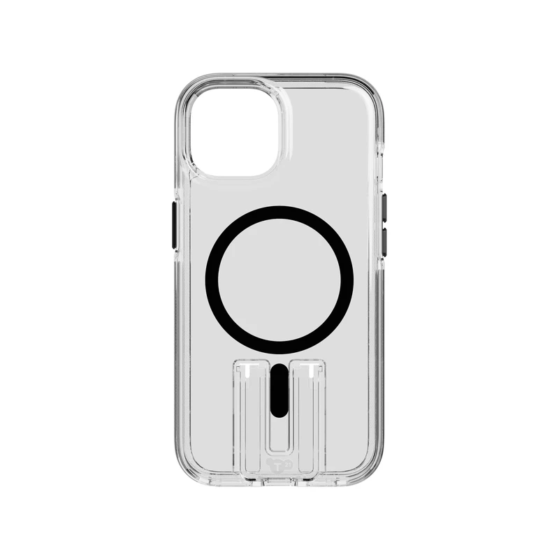 Tech21 Evo Kick MagSafe Apple iPhone 17e/16e/15/14/13 Kirkas Musta - 8672442