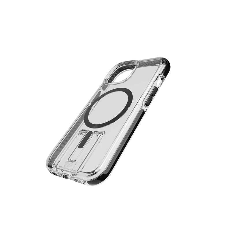 Tech21 Evo Kick MagSafe Apple iPhone 17e/16e/15/14/13 Kirkas Musta - 8672442