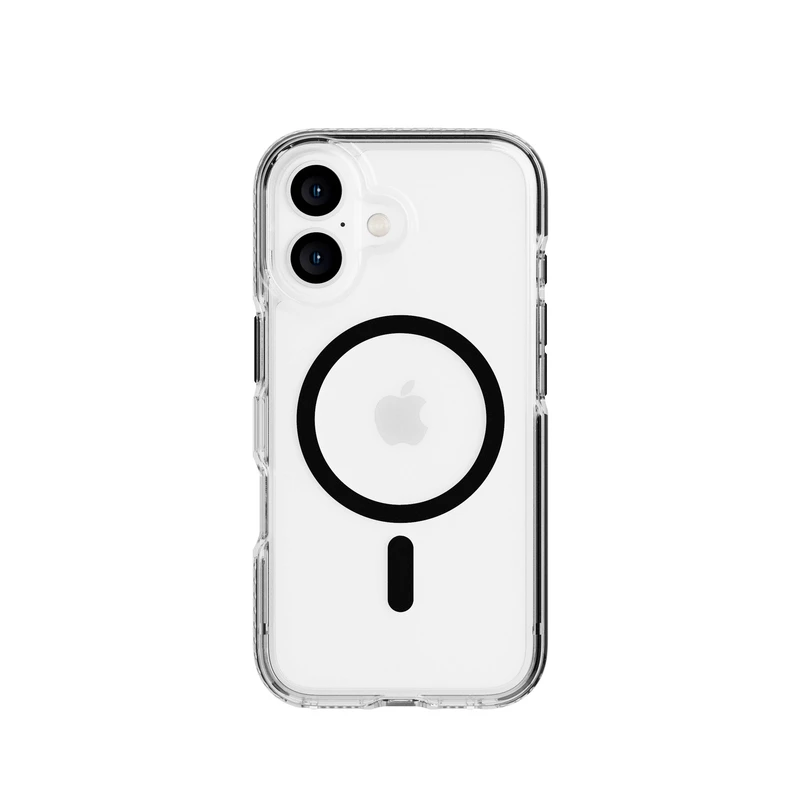 Tech21 Evo Crystal MagSafe Apple iPhone 16 Musta - 8673525