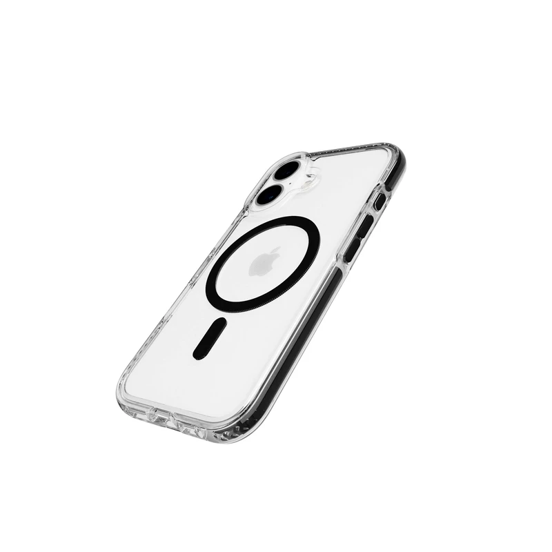 Tech21 Evo Crystal MagSafe Apple iPhone 16 Musta - 8673525