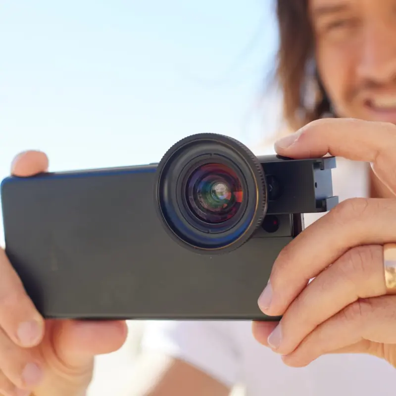 Shiftcam Universaali S-kiinnike kameran objektiiville Älypuhelin/Tablet Musta - 9350691