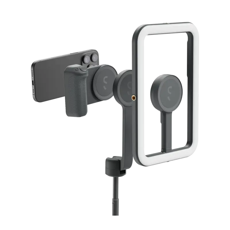 Shiftcam SnapCreator Kit Pro Qi2 akulla MagSafe-yhteensopiva Musta - 9350746