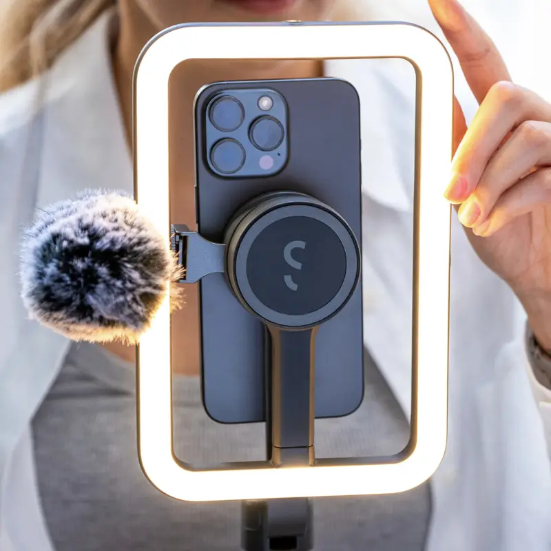 Shiftcam SnapCreator Kit Pro Qi2 akulla MagSafe-yhteensopiva Musta - 9350746