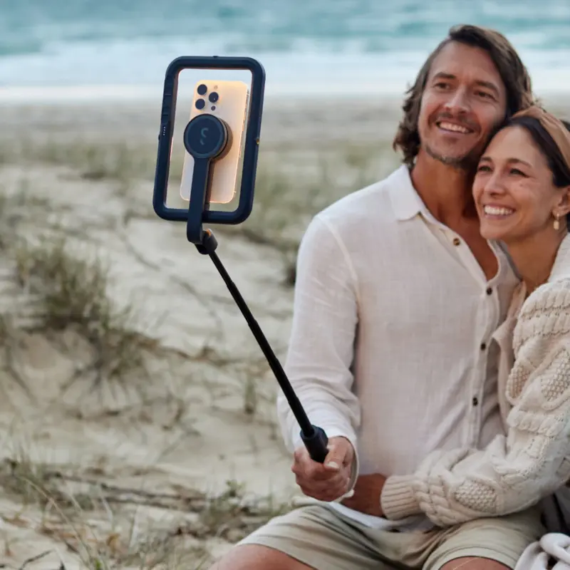 Shiftcam SnapCreator Kit Pro Qi2 akulla MagSafe-yhteensopiva Musta - 9350746