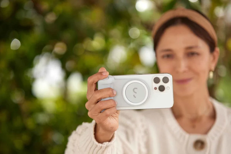 Shiftcam SnapGrip MagSafe-yhteensopiva Greige - 9350751