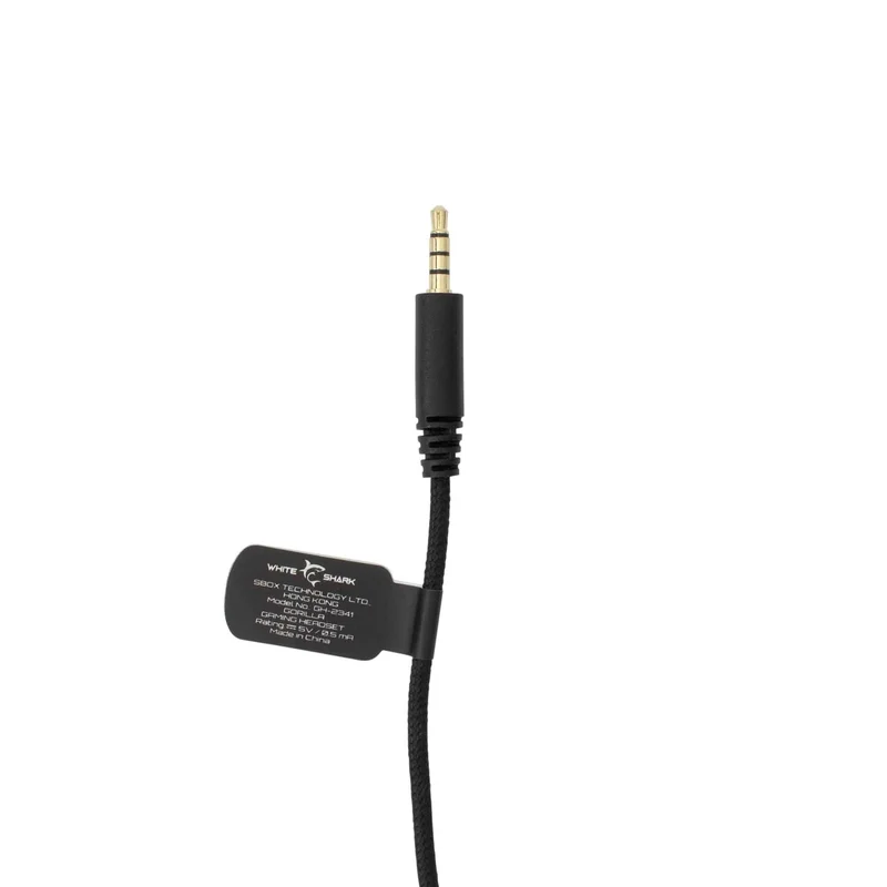 White Shark GORILLA Over-Ear Pelikuulokkeet Musta/Harmaa - 9450241