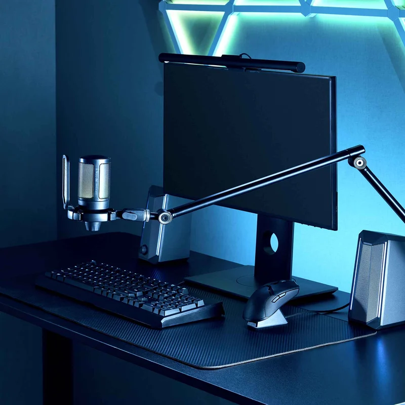 White Shark PROMETHEUS Mikrofonikiinnike 3/8” 5/8” 1kg Hopea - 9450301