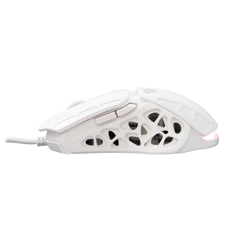 White Shark ECTOR Pelihiiret 7D 12.400dpi Valkoinen - 9450441