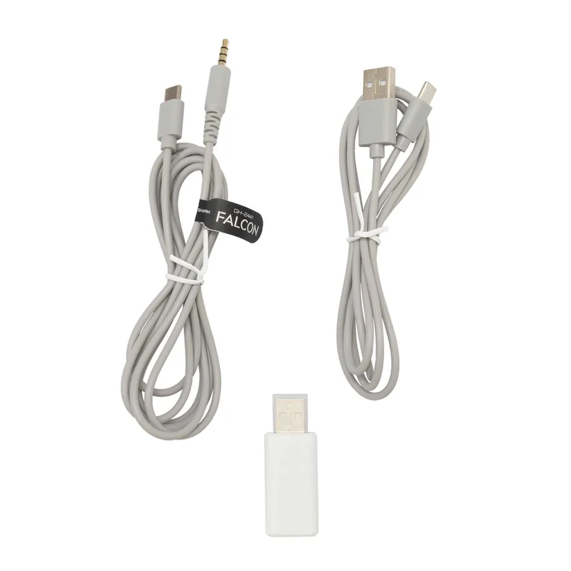 White Shark FALCON Langaton On-Ear Pelikuulokkeet Valkoinen/Harmaa - 9450506